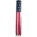 In The Breeze In The Breeze ITB4113 60" U.S. Embroidery Flagsock Windsock with Quality Fade Resistant Polyester Fabric ITB4113